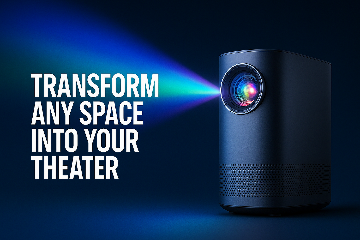 Brand message design for projector